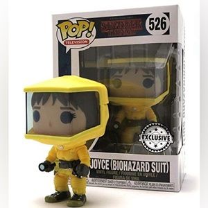 Joyce Byers Stranger Things Biohazard Suit Exclusive Funko Pop